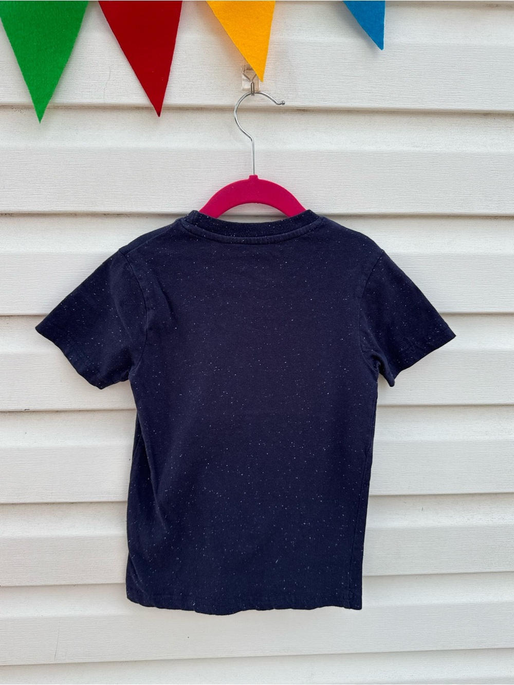 Warner Bros. Navy Kids' Hogwarts Sequin Envelope Tee - Picture 4 of 4